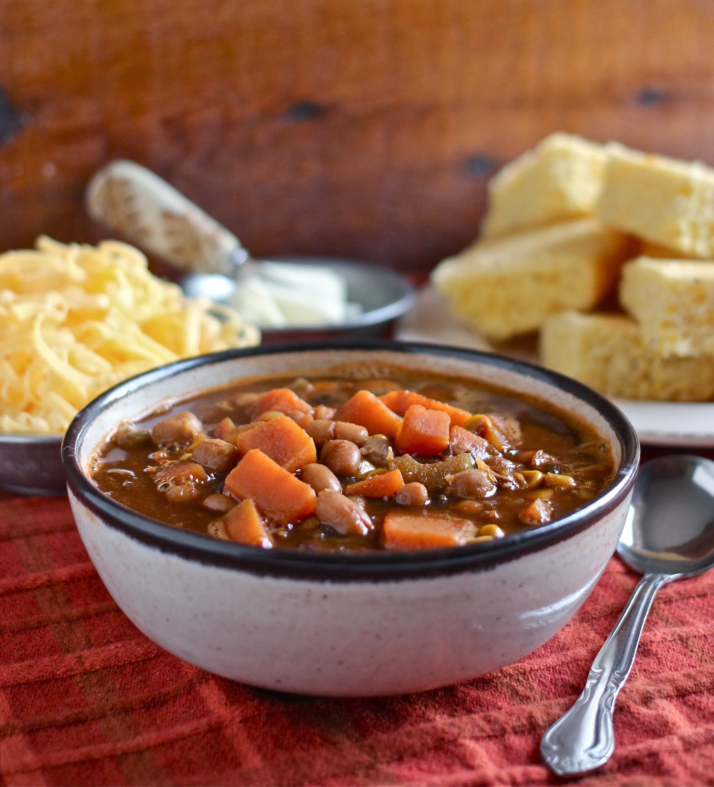 Arctic Garden Studio Spicy Three Bean Chili with Corn