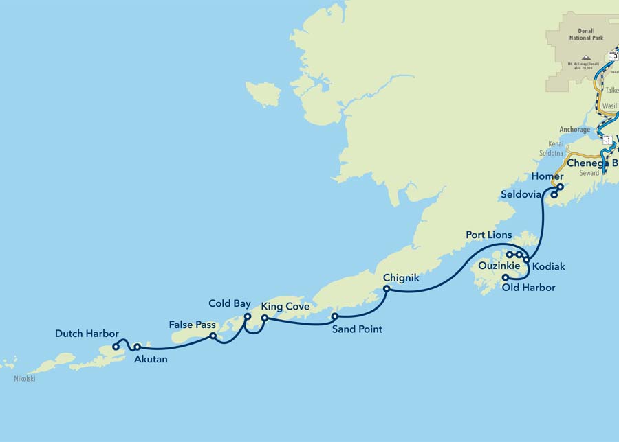 Meng's Travels The Alaska Ferry