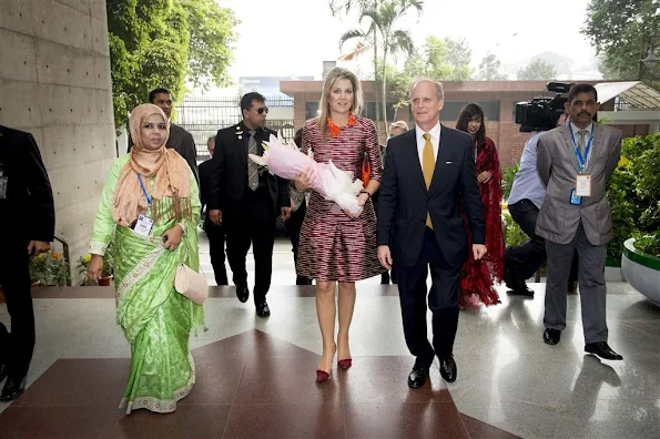 Queen Maxima a three day visit to Bangladesh. Queen Maxima of the Netherlands, also UN Secretary-General’s Special advocate for Inclusive Finance for Development (UNSGSA)
