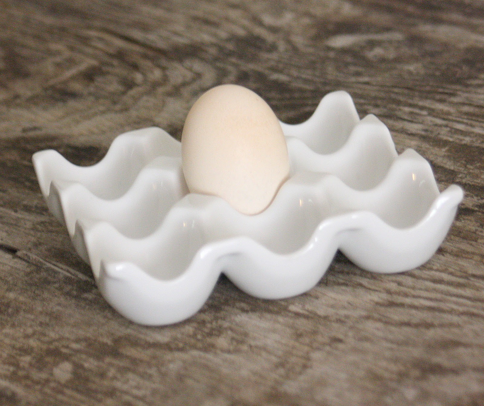 The Look for Less Ceramic Egg Crates The Shabby Creek Cottage