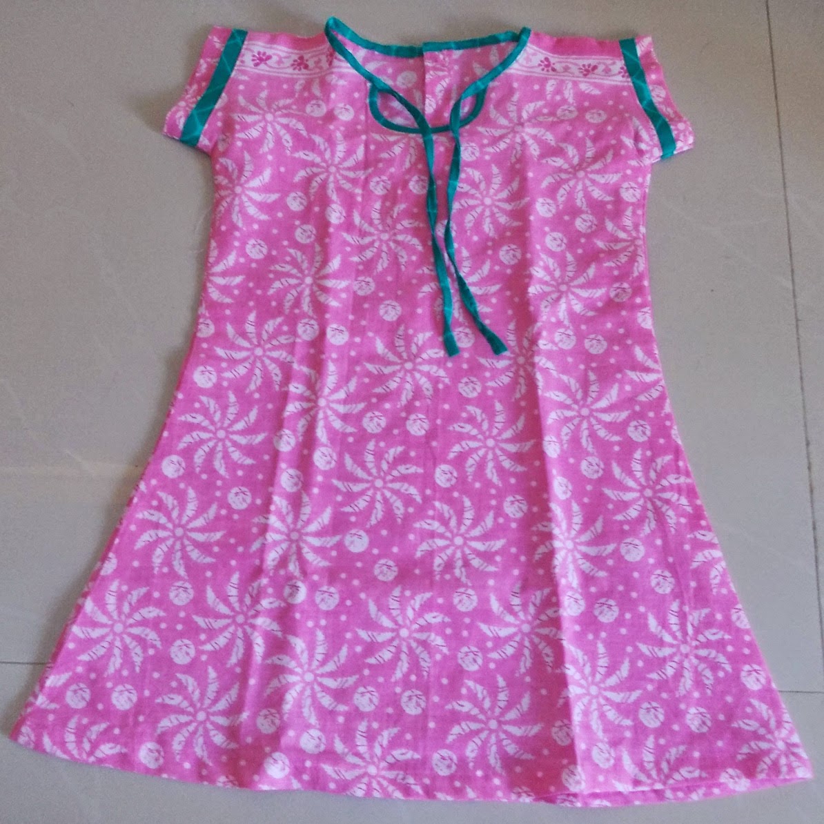 simple baby frock