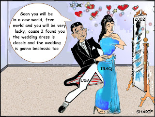 World Wide Cartoons  Wedding+USA+AND+IRAQ