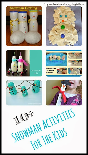 10+ Snowman Activities For The Kids by FSPDT