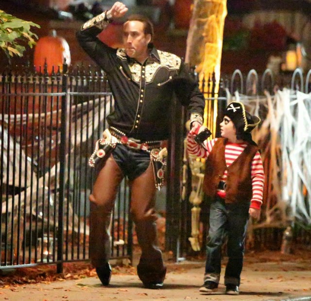 Nicolas Cage en su nueva película Pay The Ghost en Canadá Nicolas Cage en su nueva película Pay The Ghost en Canadá