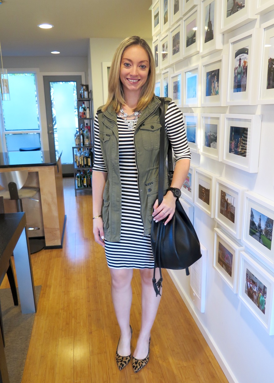 Stripe Knit Midi Dress + Target Instagram Giveaway!