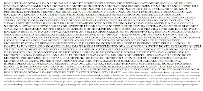 romantizmu | Sastav - Pismeni Sastav iz srpskog
