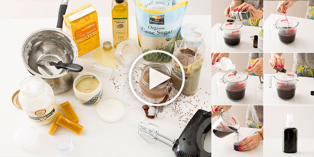 Diy Natural Home Made Chemical Free Hair Gel Life With Styles