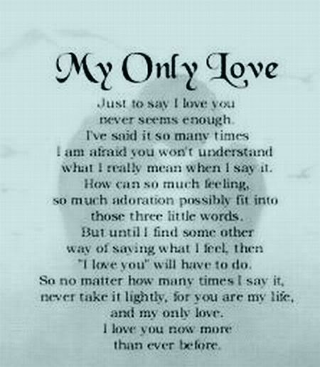 i love you poems and quotes
