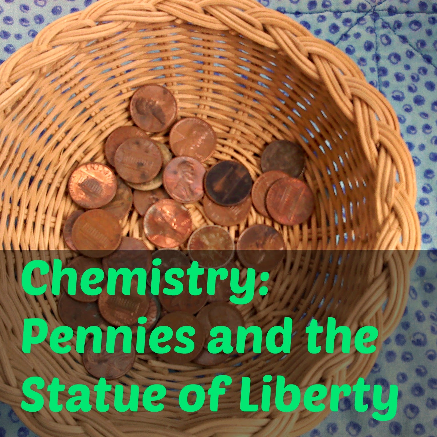 The Cookie Train Scrubbing the Statue of Liberty cleaning pennies