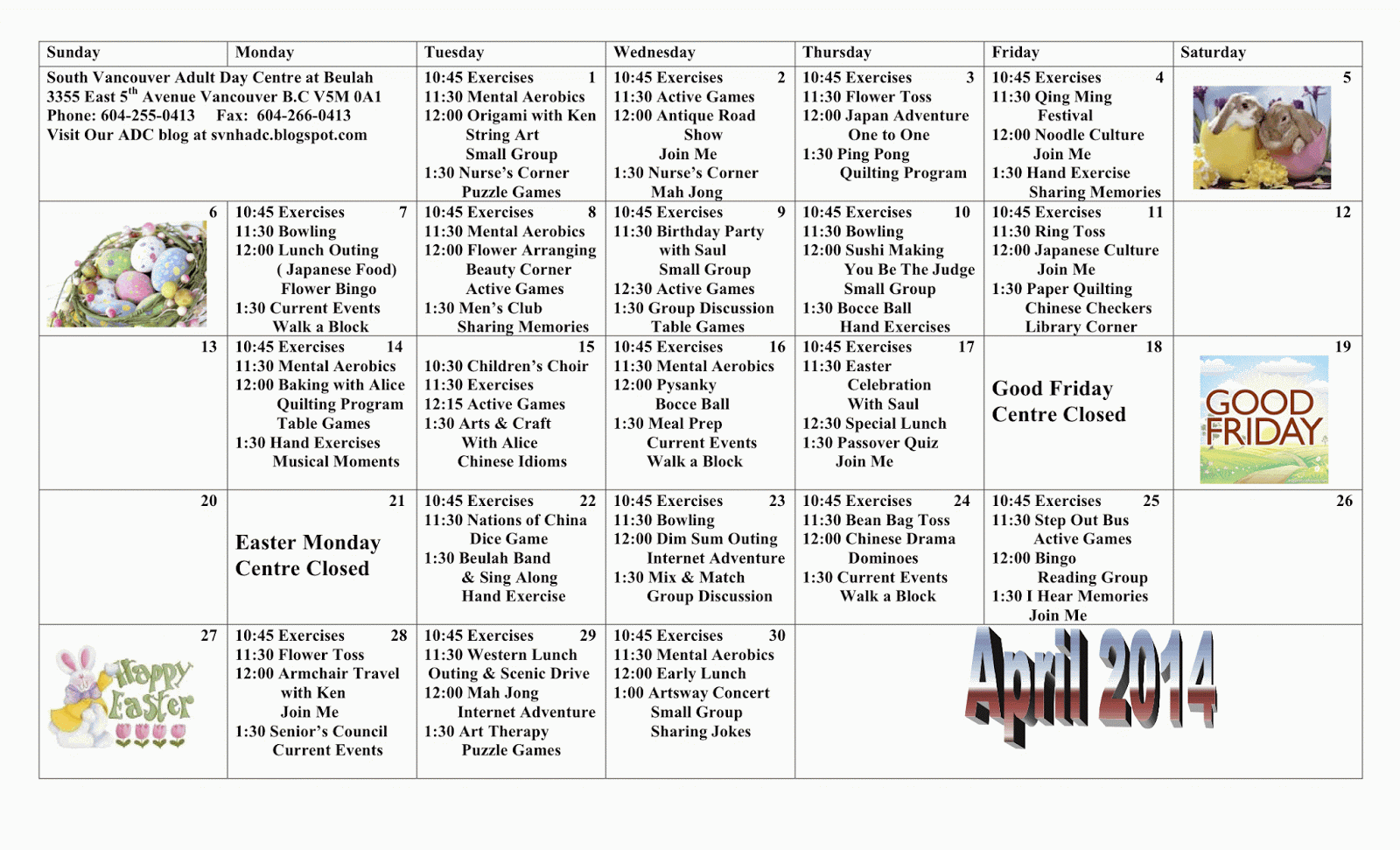 word doc calendar