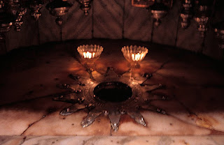 Nativity Star, Church of Nativity, Bethlehem, Israel