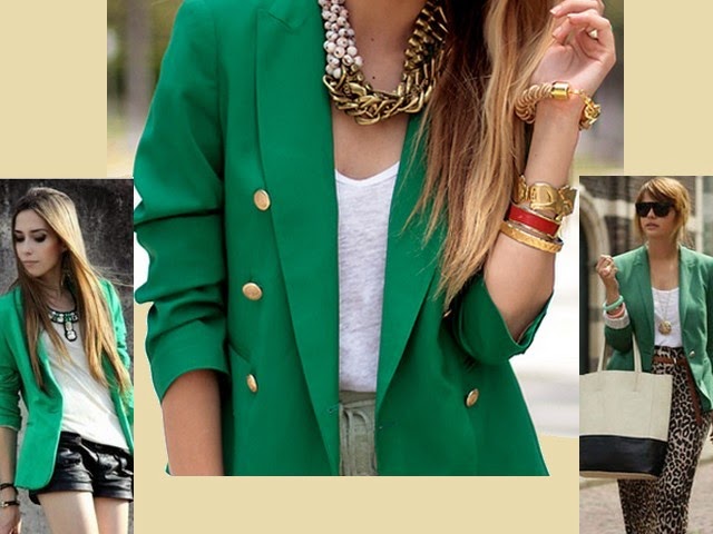 Moda/Brasil ao estilo Copa do Mundo 2014 Blazer: Formal e informal com charme