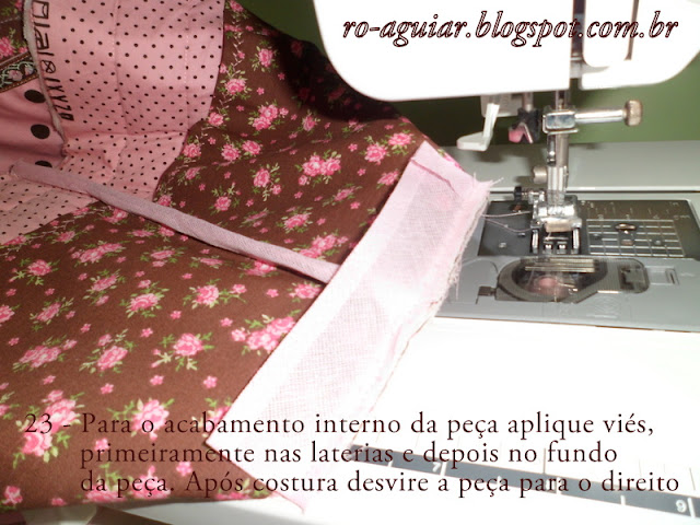 organizador de bolsa em patchwork com PAP (DIY)