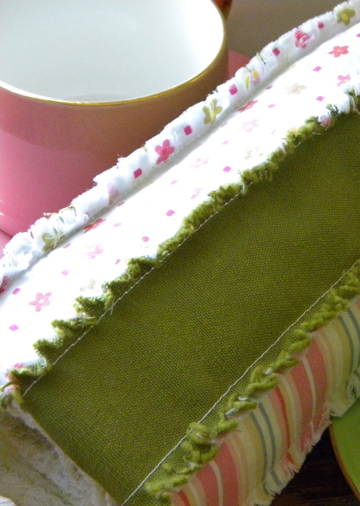 homework a creative blog Sew and Tell fabric strip towel