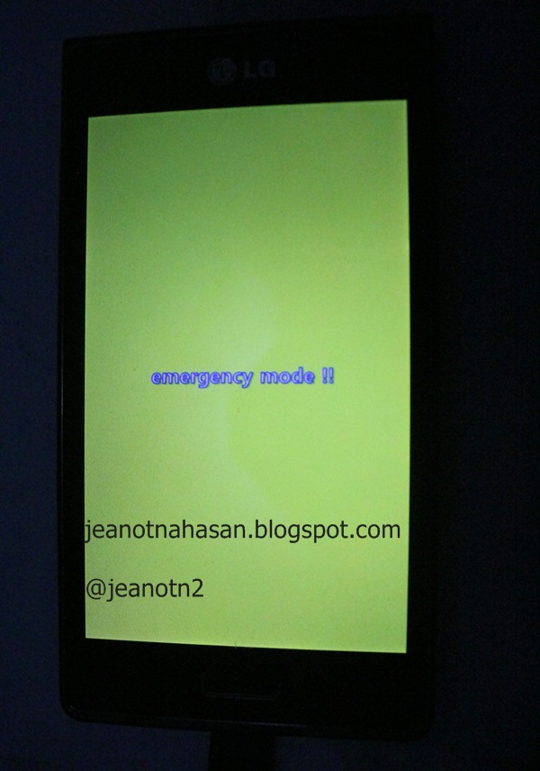 Emergency Mode Lg L7 P705 specificationturtle