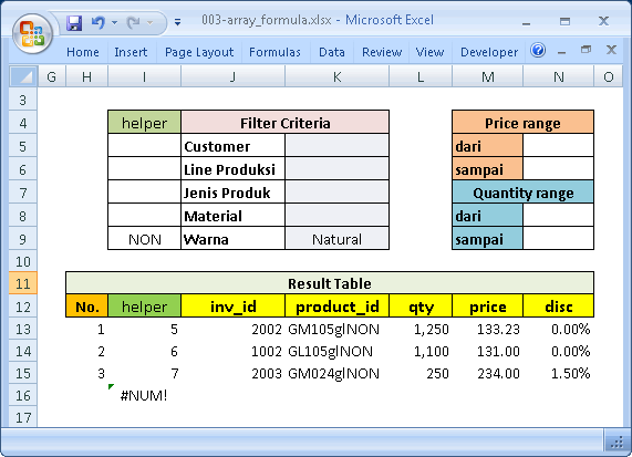 Как сделать фильтр в excel