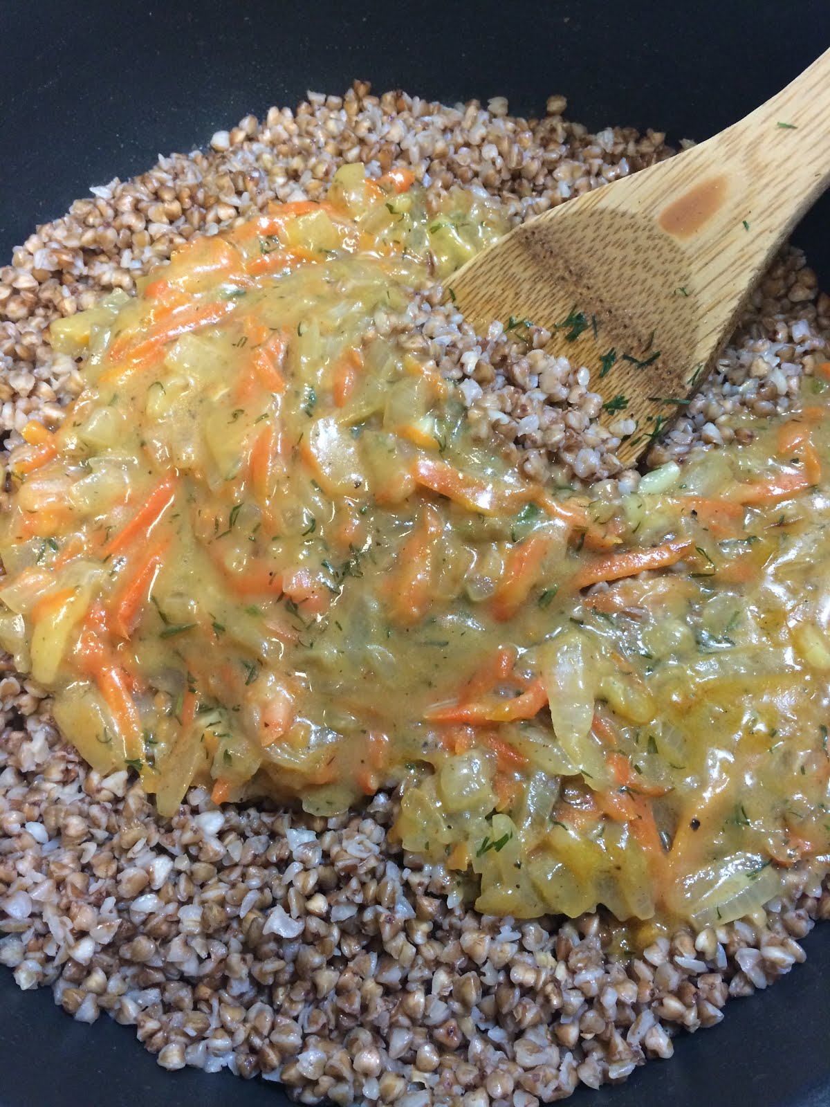 Buckwheat with Gravy (Grechka)