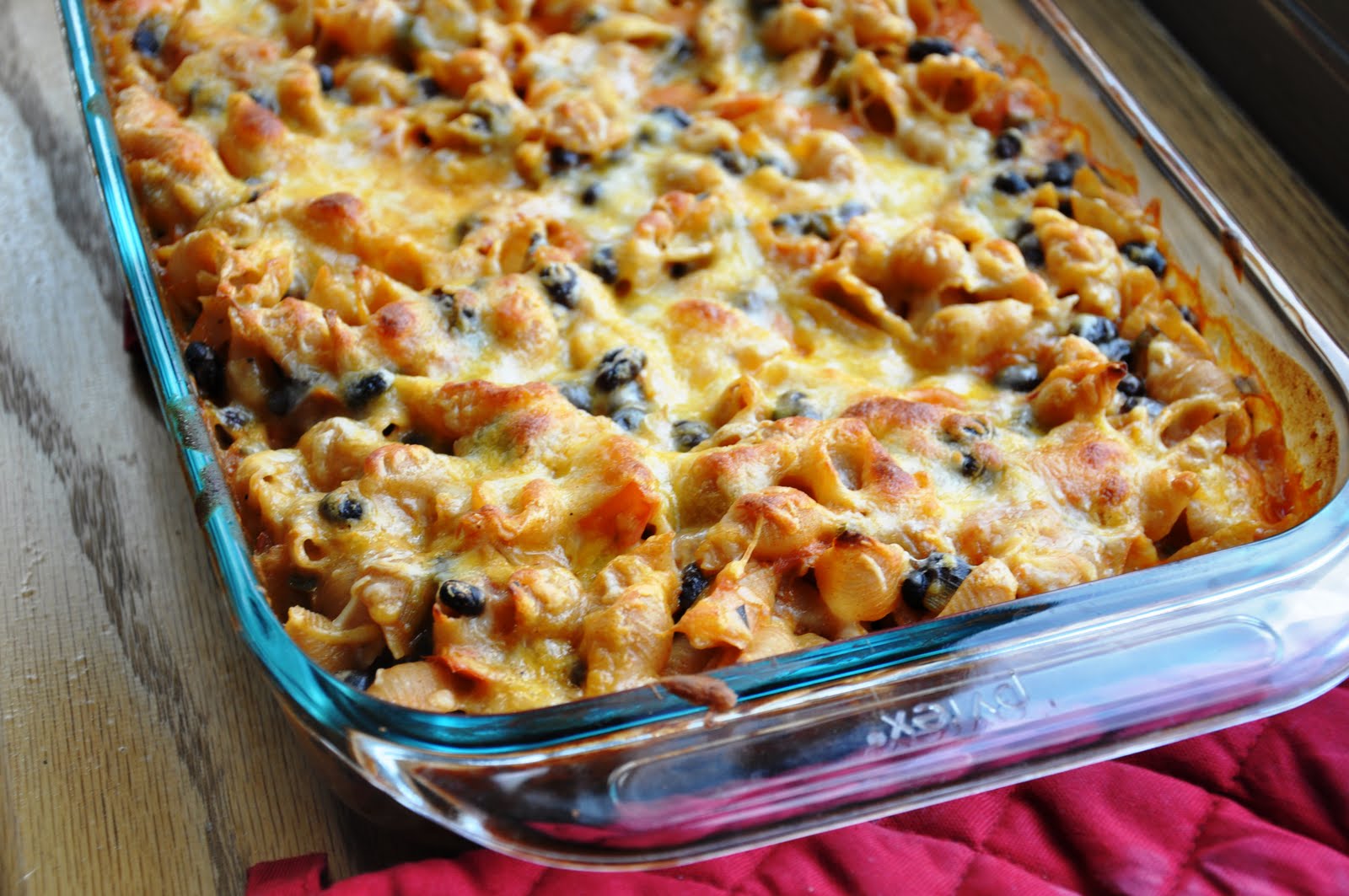 Black Beans Enchilada Pasta... Oh Yeah! Honey, Whats Cooking