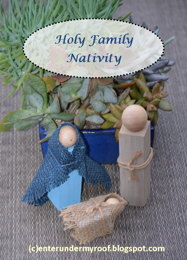 DIY Holy Family Nativity Craft Project - Easy to Make at Home DIY Holy Family Nativity Craft Project - Easy to Make at Home