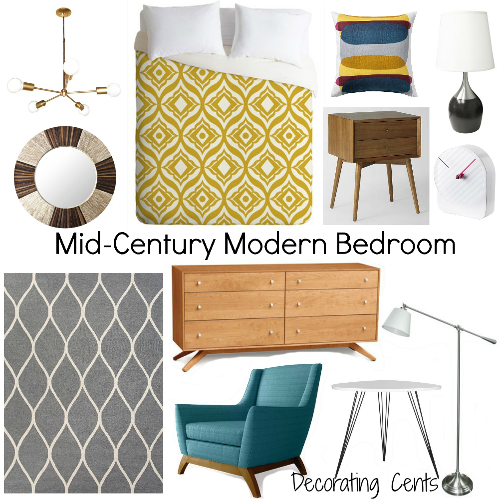 decorating cents: mid-century modern bedroom decorating cents: mid-century modern bedroom