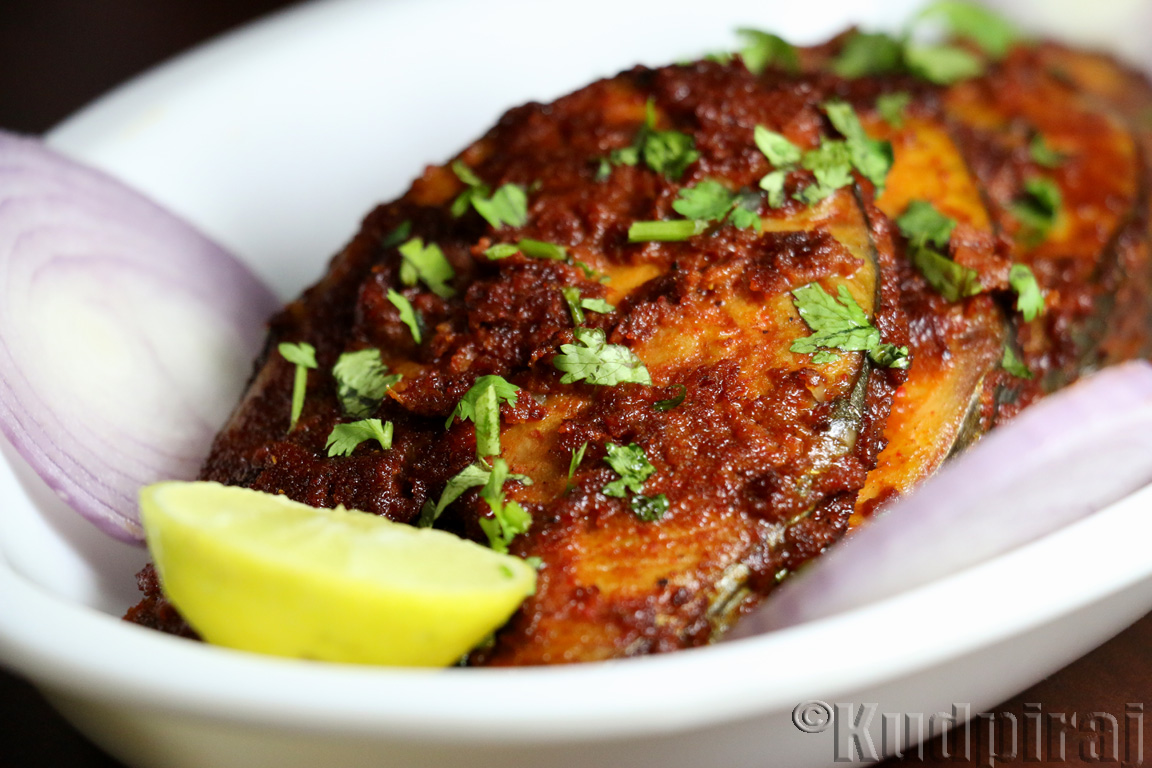 Kudpiraj's Garam Tawa Anjal Fish Tawa Masala Fried