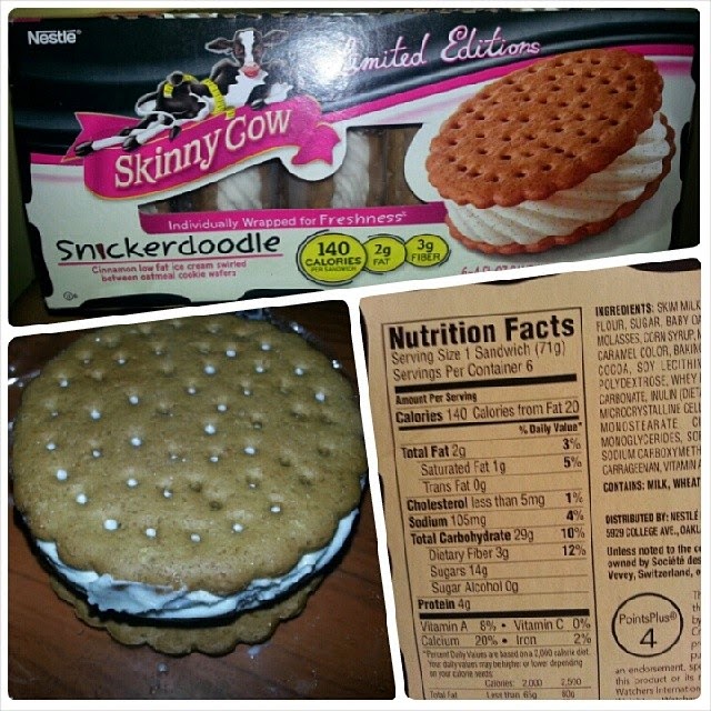 Shannon's Lightening the Load Skinny Cow Snickerdoodle Ice Cream