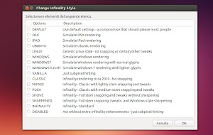 Infinality Style Changer in Ubuntu Linux Infinality Style Changer in Ubuntu Linux