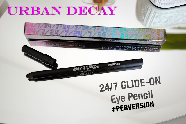 perversion, 24/7 glide on eye pencil, urban decay, review, daniela pires, makeup, black, lapis preto