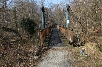Coqueto puente sobre el Baias