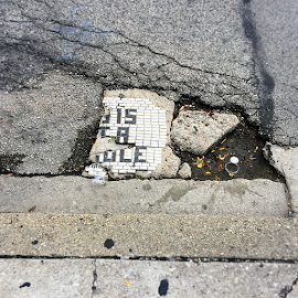 Word on the street. Street tiles.