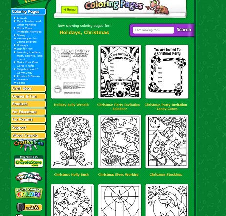 Crayola Coloring Sheets on Crayola Coloring Pages