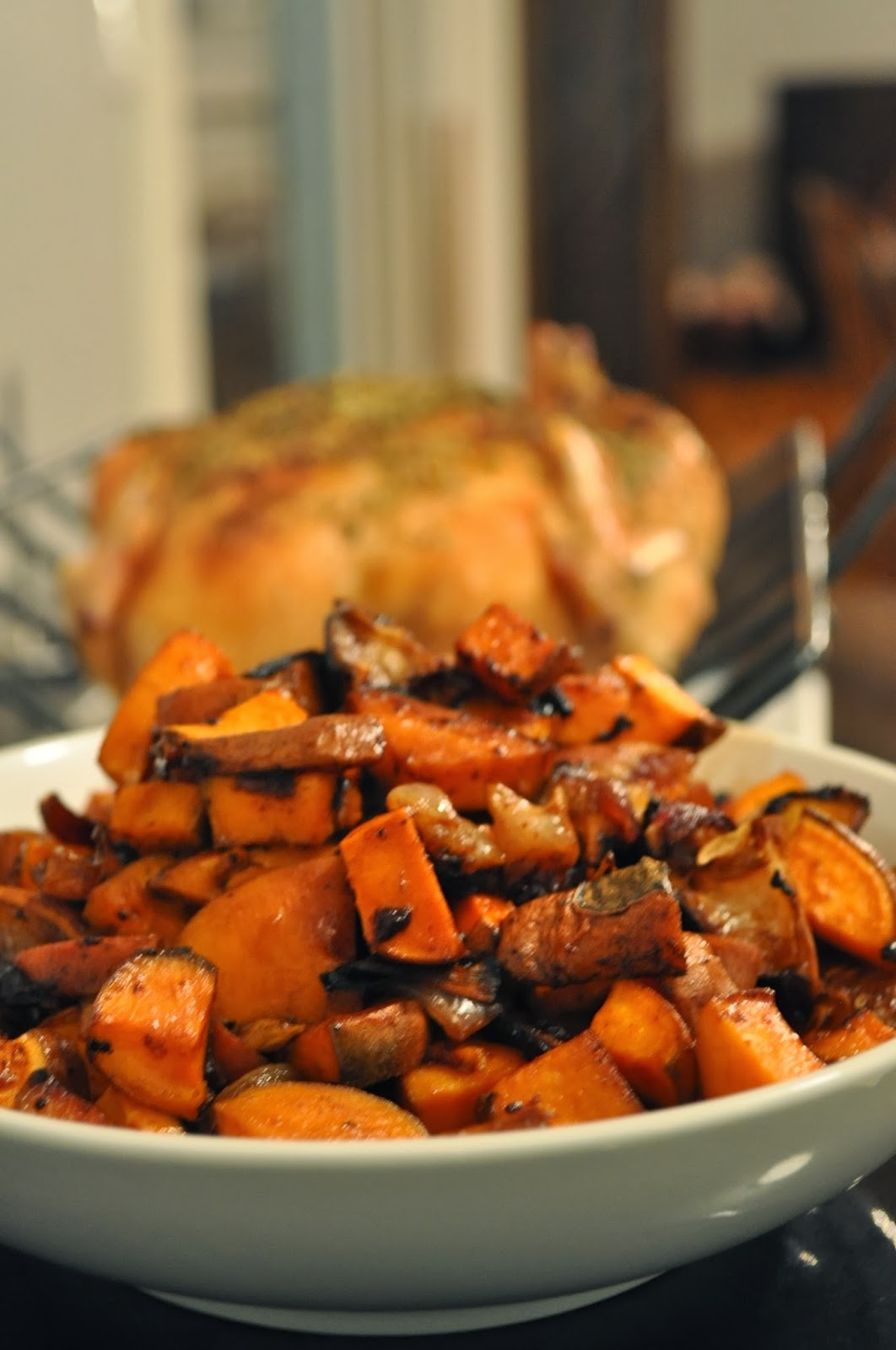 Lemon Roasted Chicken + HomeMade Chicken Broth