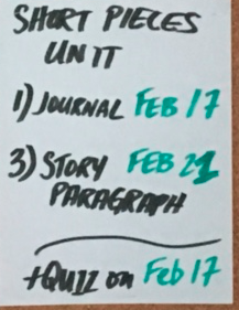 Story Due dates