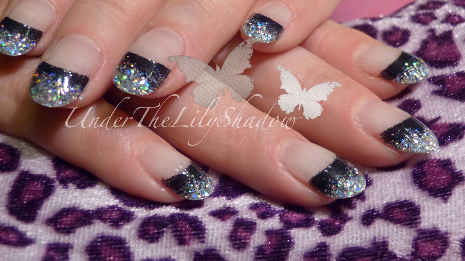 Glitter Gel Nail Design