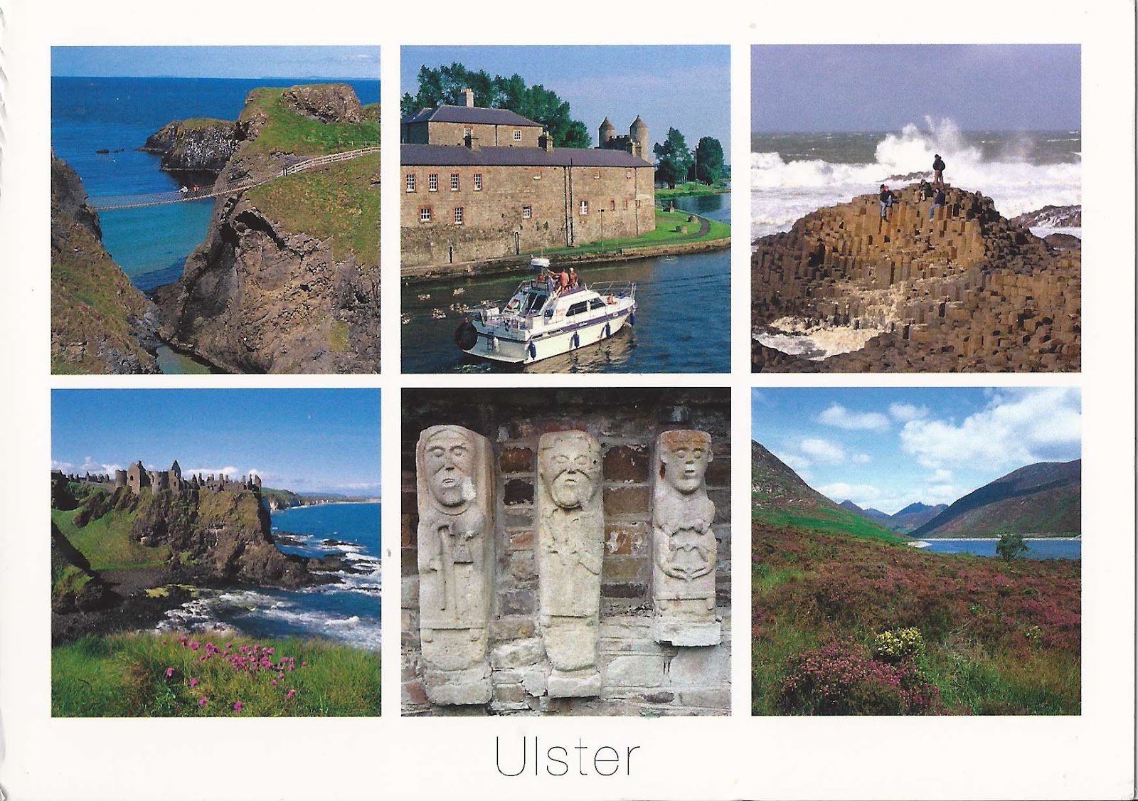 A Journey of Postcards Ulster, Northern Ireland