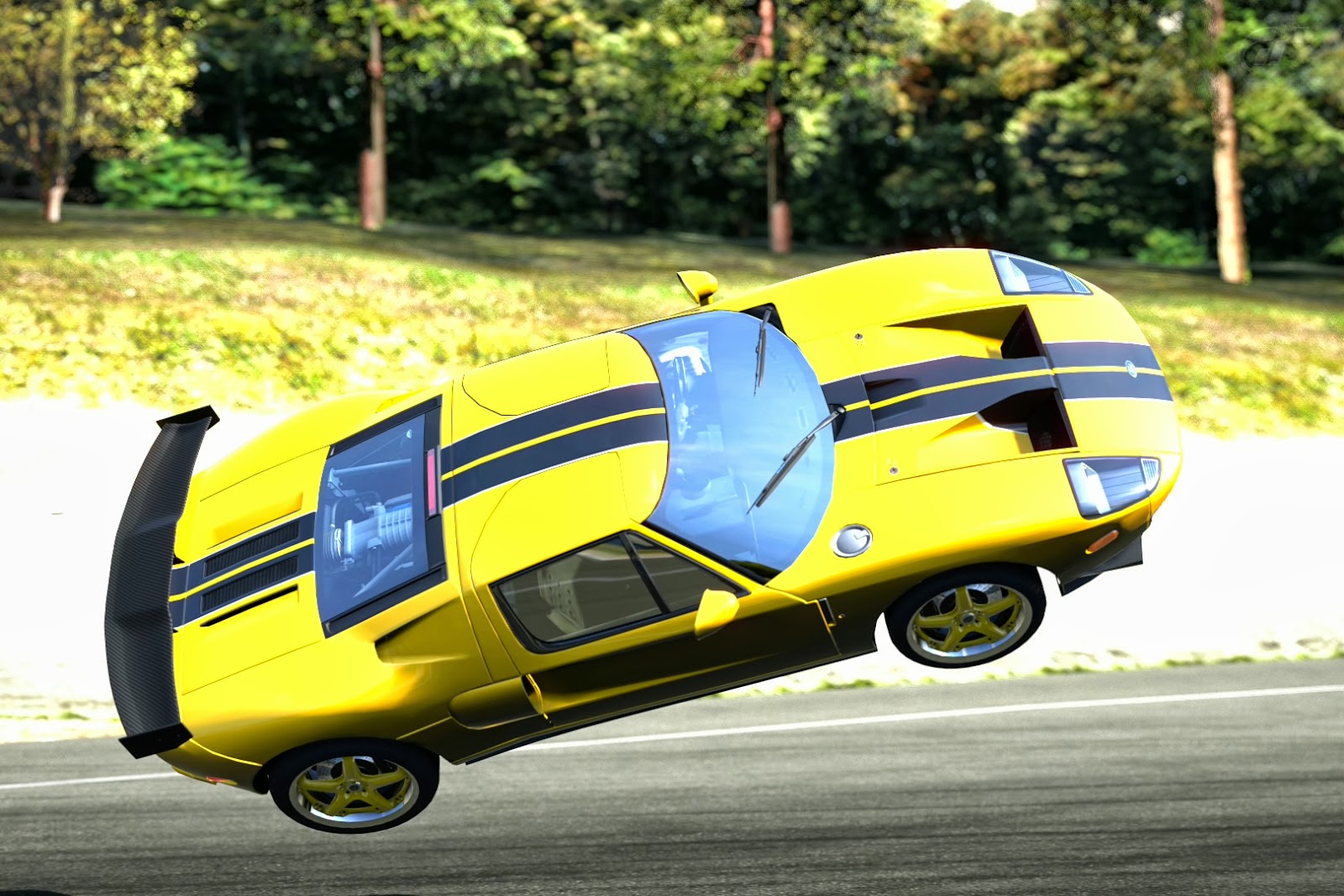 GT5 Fun 2 Drift: Lamborghini Miura P400 Bertone Prototype ...