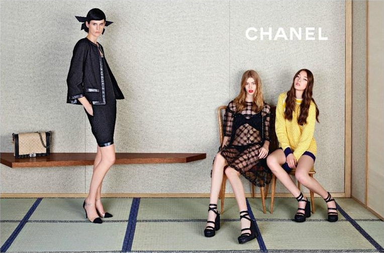 ASIAN MODELS BLOG: AD CAMPAIGN: Yumi Lambert for Chanel, Spring
