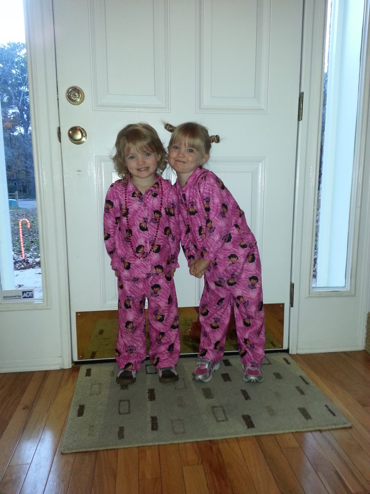 Attack of the Twins Pajama Day at School