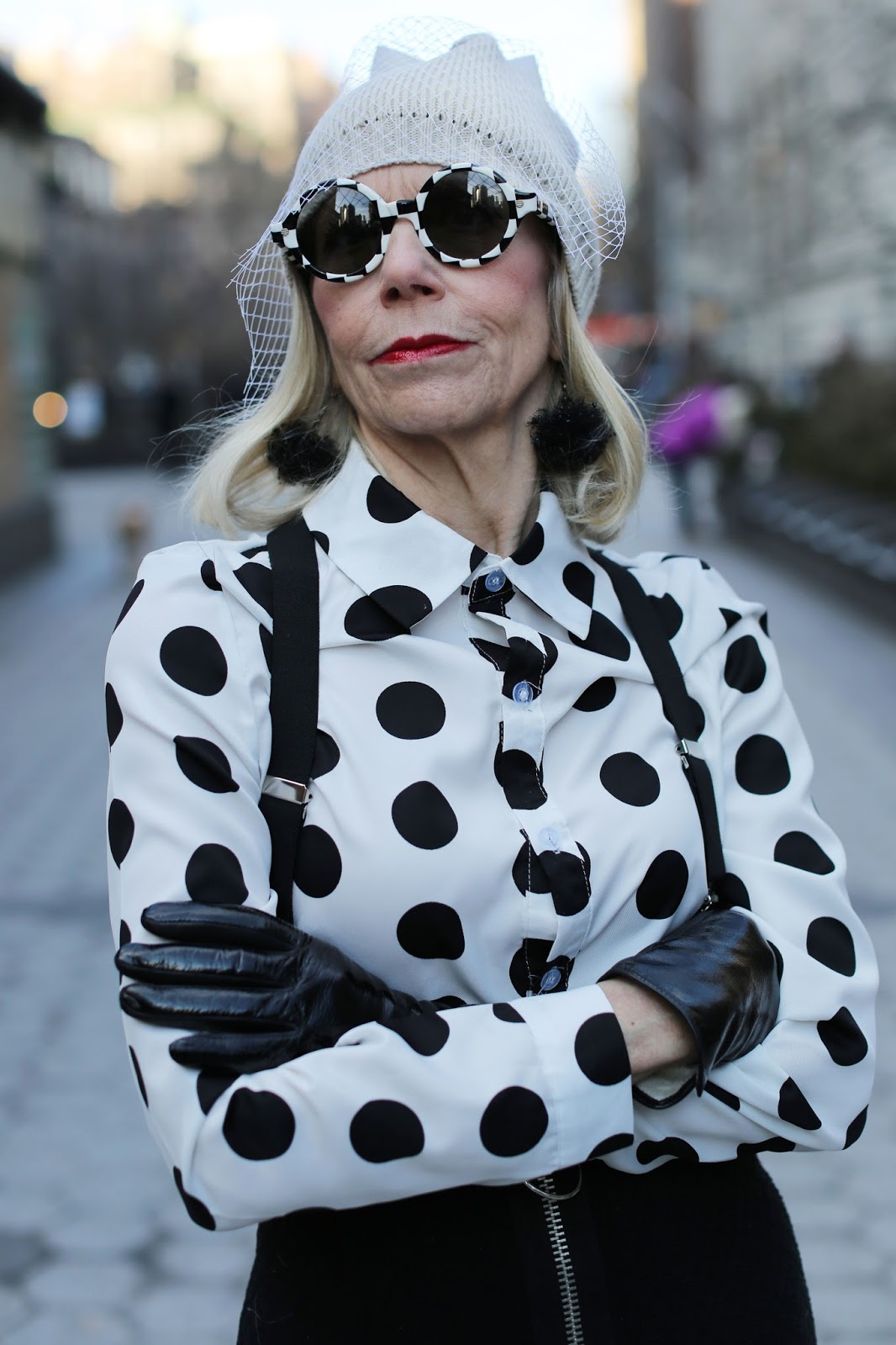 Black and White and Red All Over ADVANCED STYLE Bloglovin'