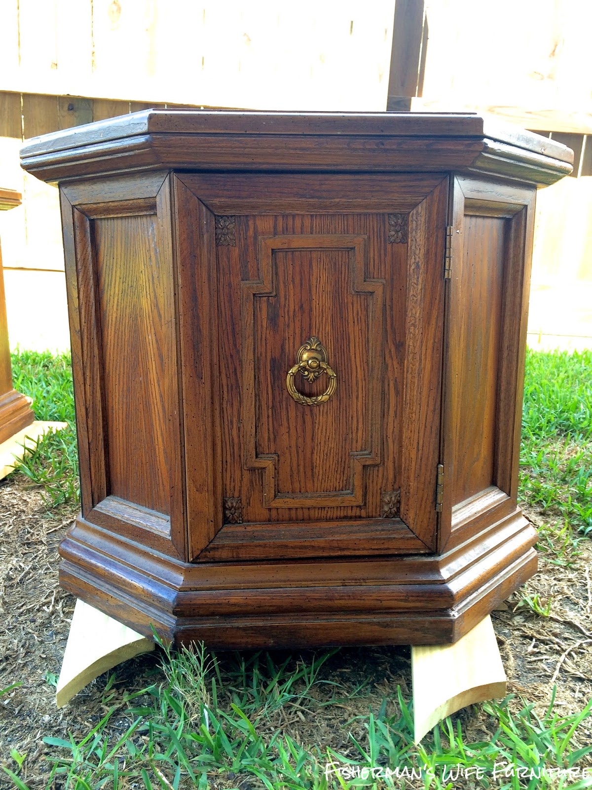 Fisherman's Wife Furniture Driftwood Finish End Tables