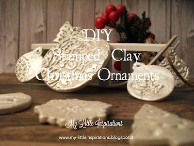 How to make stamped clay decorations - MLI