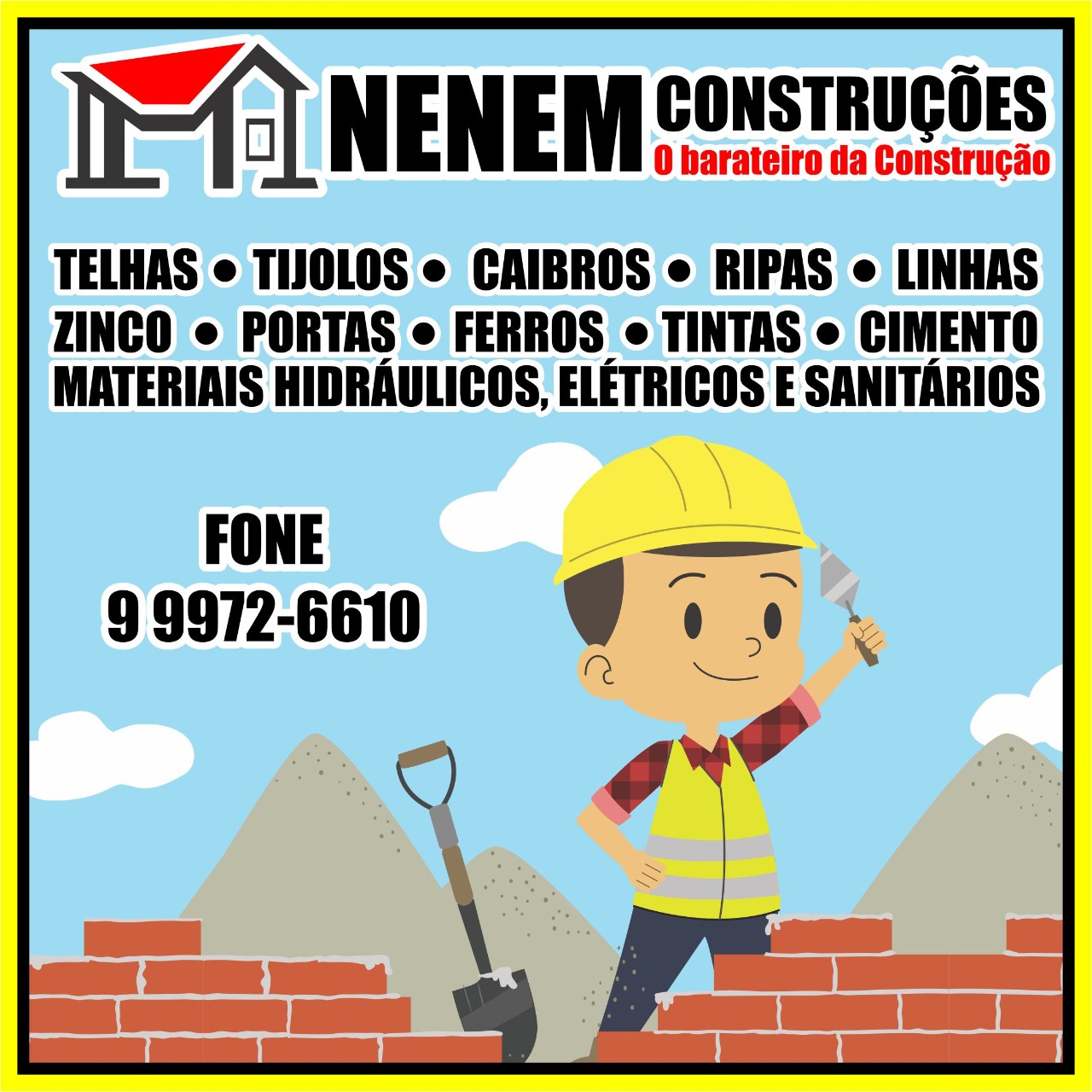NENÊM CONSTRUÇÃO