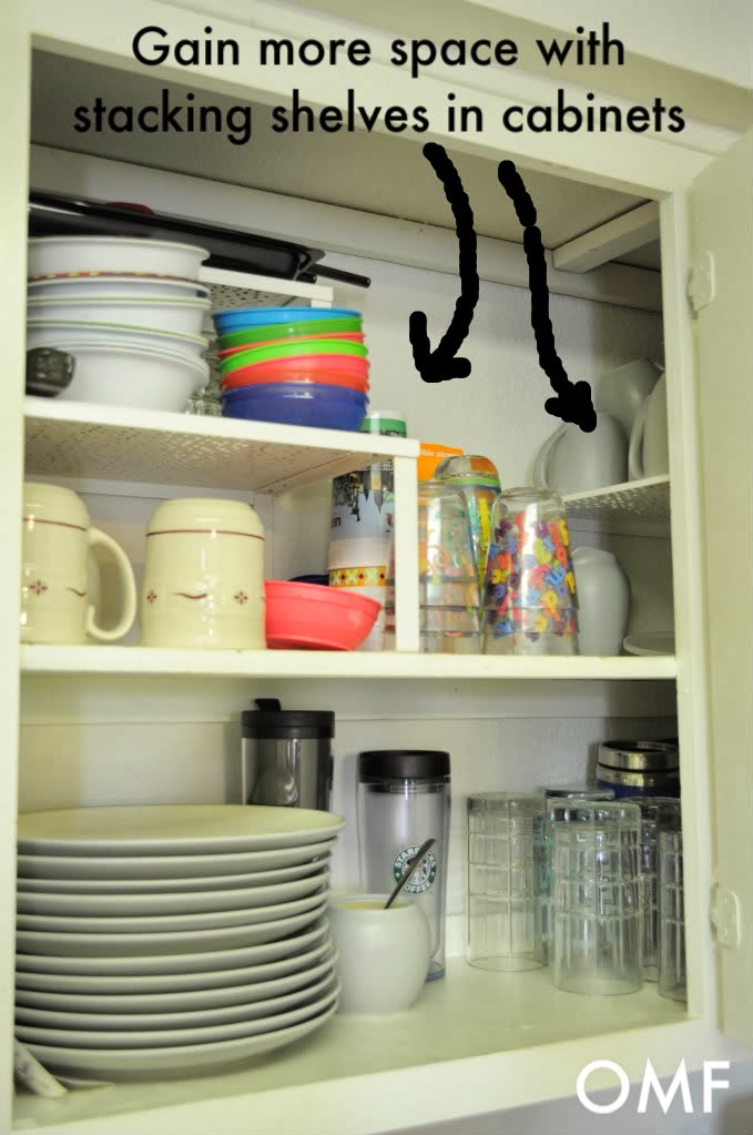31 Days of Spontaneous Organizing Day 25 Kitchen Cupboards