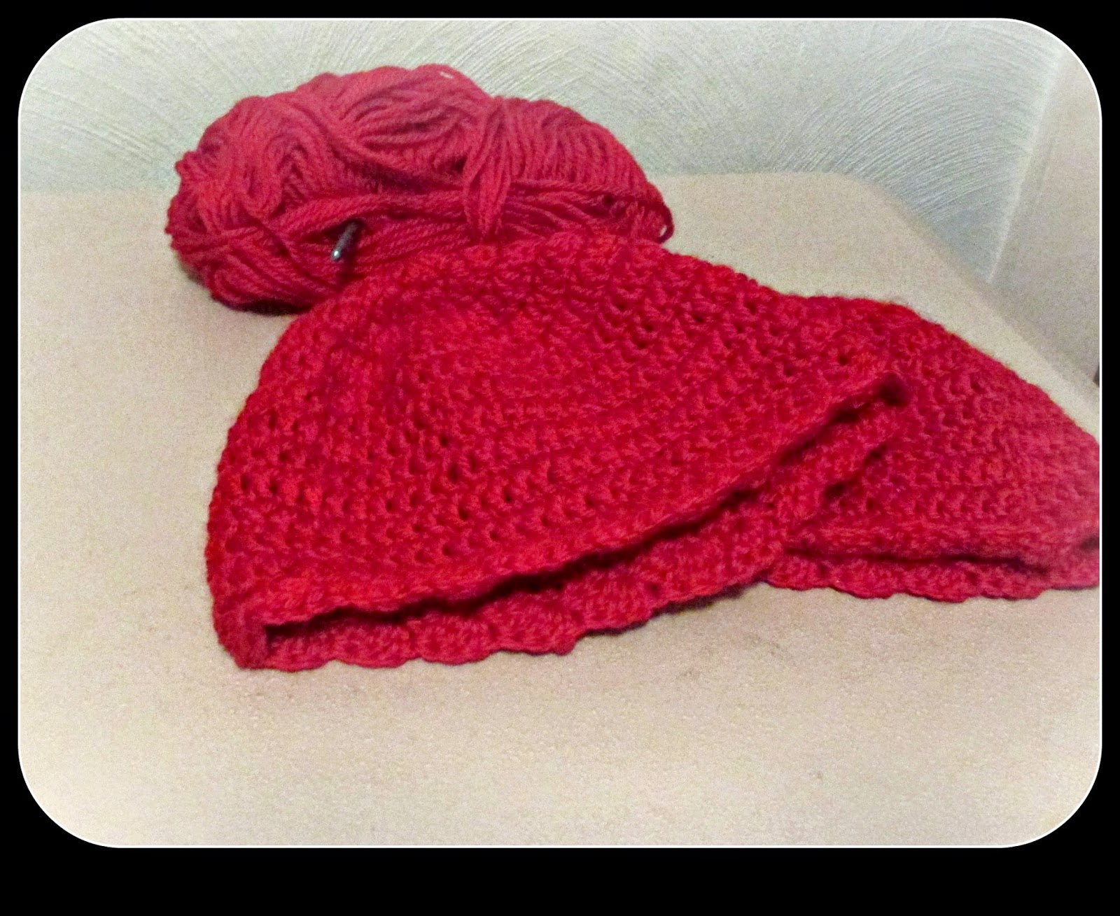 Crochet Red Hearts