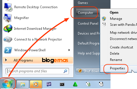 Cara Cepat Mengetahui Berhasil tidaknya Proses Aktivasi Windows 7