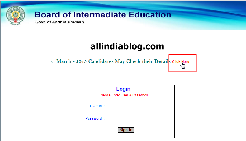 hall tickets of intermediate 2013