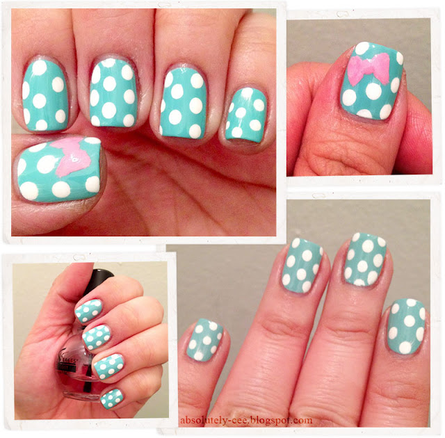 Lobster Claw Polka Dot Bow Lobster Claw Polka Dot Bow