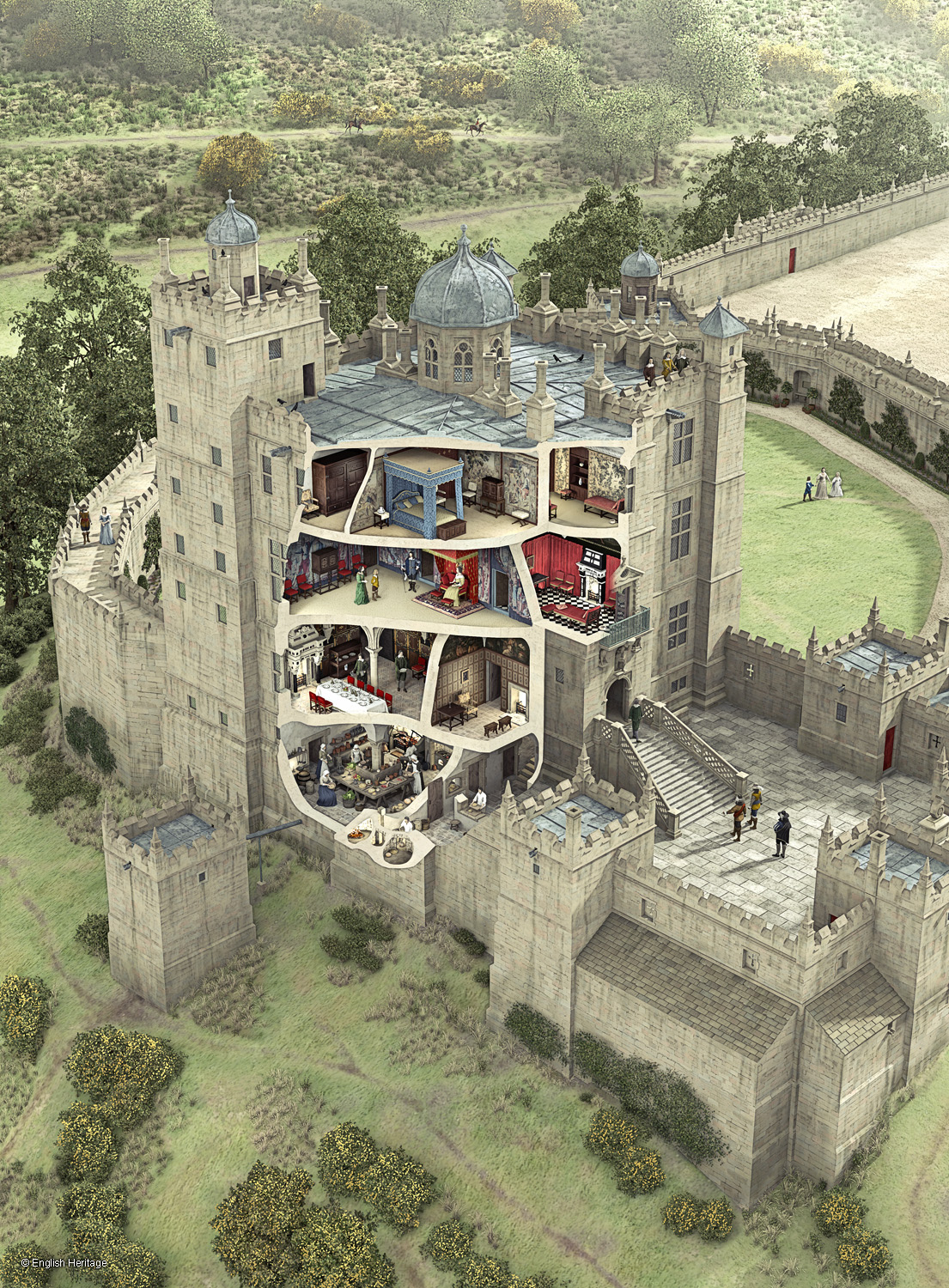 Tower house, Medieval and Irish on Pinterest