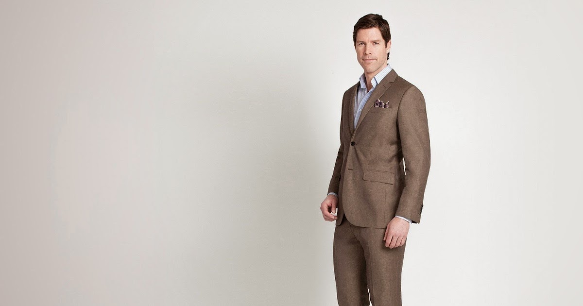 Product Spotlight Indochino Tonal Olive LinenBlend Wool Suit