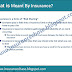 What is Meant By Insurance?